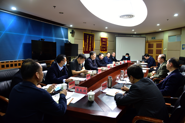 重点站区管委会领导到市重大项目办调研座谈